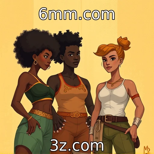 Análise do aumento da diversidade em personagens de jogos | 6mm.com