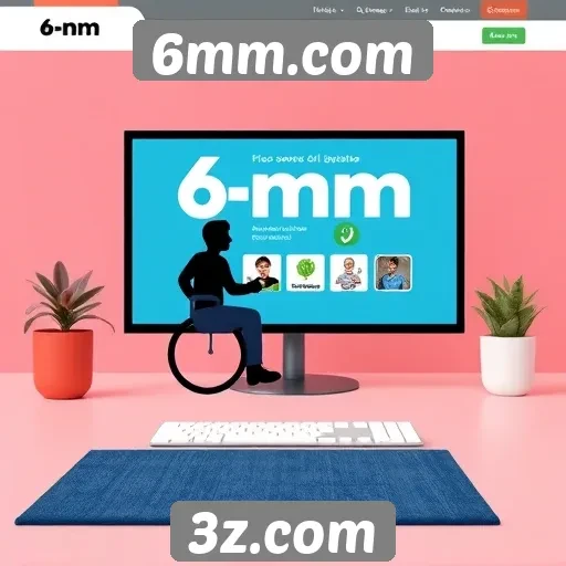 Acessibilidade aprimorada no site 6mm.com